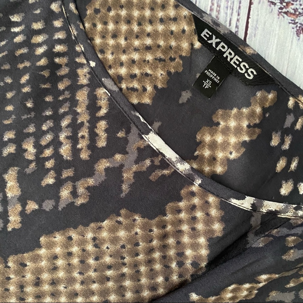 Express Snake Print Dress - Picture 2 of 8